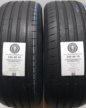 2 GOMME 245 45 19 GOODYEAR A52269