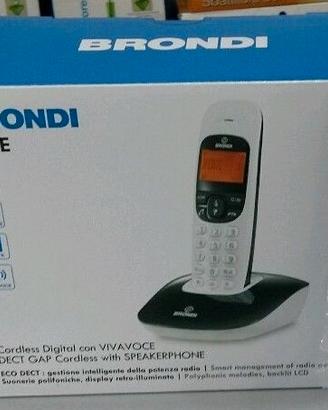 BRONDI NICE CORDLESS: VIVAVOCE, Nuovo, Funzionante