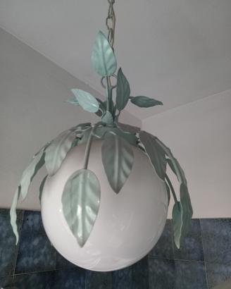 lampadario  in ferro battuto