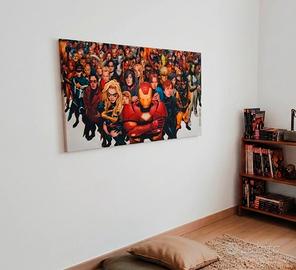 Cornice in Tela: Un'epica adunata Marvel