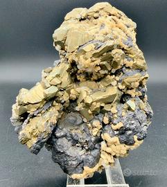 Pirite, galena e calcite