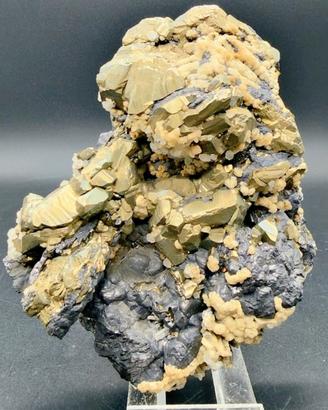 Pirite, galena e calcite
