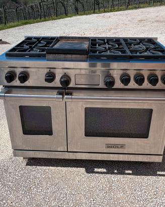 Fornello wolf piu piastra