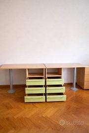 2 Scrivanie usate in buone condizioni