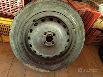 cerchi in ferro 4x100 fiat 15 pollici et 43