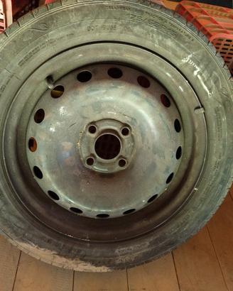 cerchi in ferro 4x100 fiat 15 pollici et 43