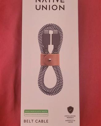 Native Union USB-C to USB-C Zebra – 1,2 m – 60 W