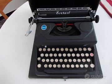 Macchina da scrivere anni '50 '60