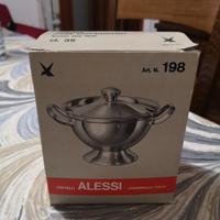 Vintage60'/70' Salsiera tonda con coperchio Alessi