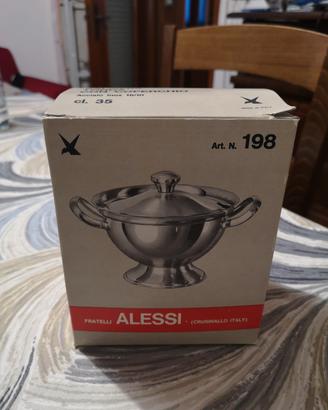 Vintage60'/70' Salsiera tonda con coperchio Alessi