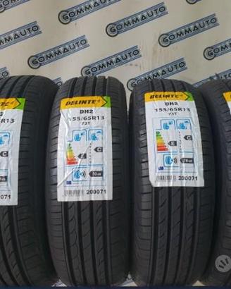 4 Pneumatici NUOVI 155 65 13 DELINTE