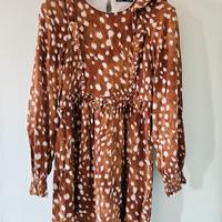Zara Vestito Abito Completo Donna XS