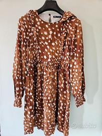 Zara Vestito Abito Completo Donna XS
