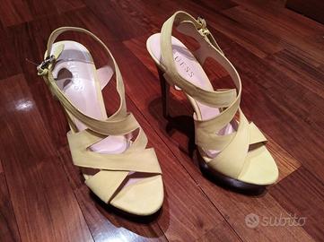 sandali Guess da donna tacco 10 numero 37