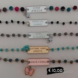 Braccialetti frasi divertenti