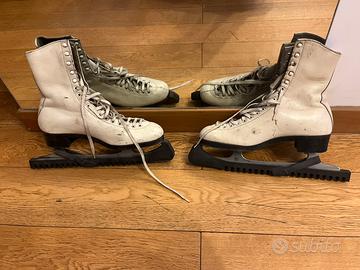 Pattini ghiaccio inglesi anni 60