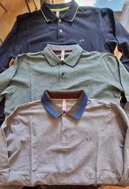 3 Polo manica lunga AX Sun 68 tg. M
