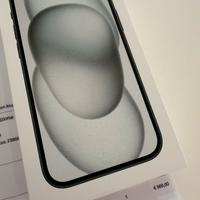 Iphone 15 128 gb black NUOVO