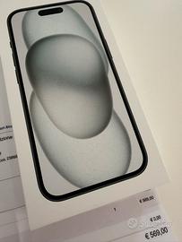 Iphone 15 128 gb black NUOVO