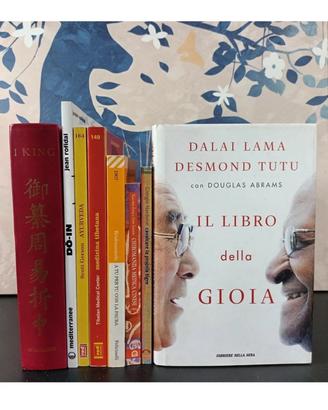 8 libri spiritualita’ - meditazione- yoga- kung fu