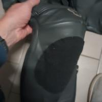 pantaloni pelle moto 