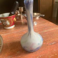 Muller Freres Luneville vaso vetro sabbiato1930