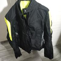 giacca moto imbottito 