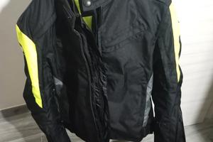 giacca moto imbottito 