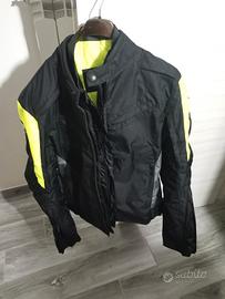 giacca moto imbottito 