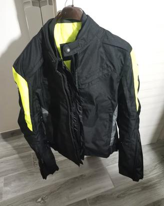 giacca moto imbottito 
