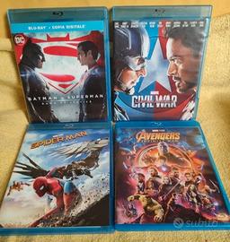 Film Marvel blu-ray 