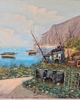 quadro ad olio Antonio Sarti