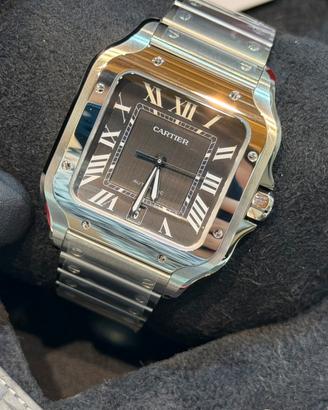 Cartier Santos Large Nuovo 2026 WSSA0096 Nero