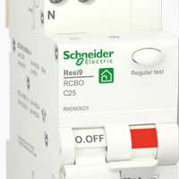 MT Differenziale 25A - SCHNEIDER RESI9 - R9D60625