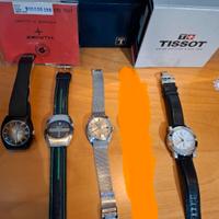 Lotto Orologi Zenith Enicar Tissot Technos
