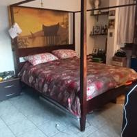LETTO MATRIMONIALE  A BALDACCHINO