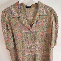 Camicia seta sartoriale tessuto Valentino