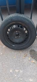 4 gomme  + cerchio 205/55r16 come nuove