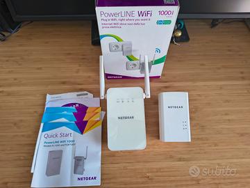 Kit Netgear Powerline PLW1000 – Wi-Fi AC1000