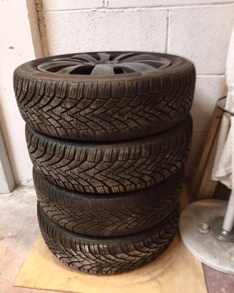 4 Ruote Complete Invernali Continental 165/60 R15