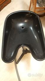 vasca lavaggio capelli