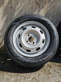 4 Gomme 4S 185/65 R14 + Cerchi 4x100 come nuove