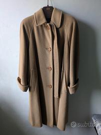 Cappotto cashmere lana soprabito cammello