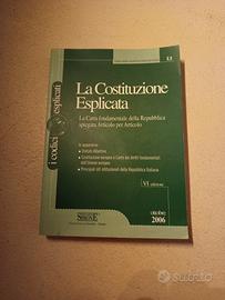 libro - la costituzione esplicata
