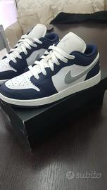 Nike Air Jordan 1 Low - Blu - Taglia 36