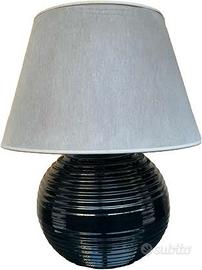 Lampada da tavolo / abat-jour grande in ceramica