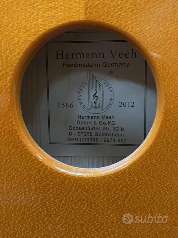 Hermann Veeh Handmade in Germany Hermann Veeh ハープ 0931 2010年製