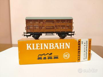 Kleinbahn DR carro chiuso traporto bestiame H0