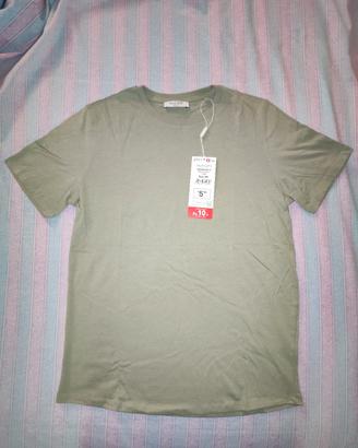 Alcott T-shirt in cotone Verde Salvia Chiaro XS