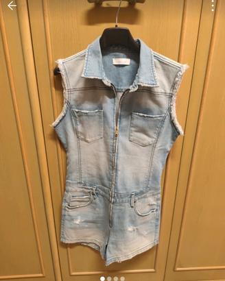 Tutina in denim 